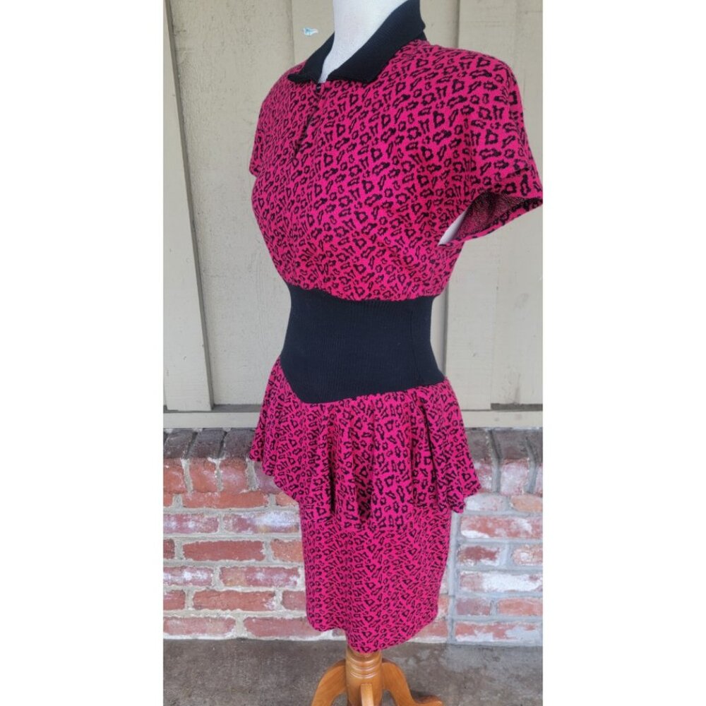 VINTAGE 1980'S AUTHENTIC KINGS ROW BRAND DRESS size 3/4 - Picture 4 of 4